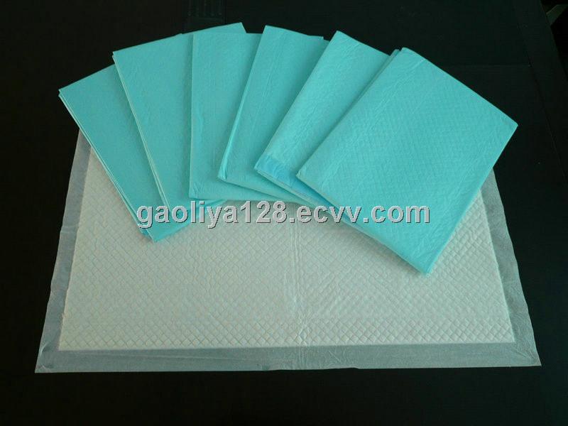 Blue Medical Absorbent Underpads For Incontinence Care , 60cm * 90cm