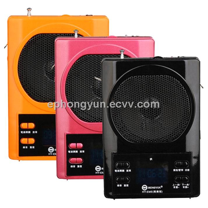 Record digital display  lyrics echo speaker HY-EM5(honorable version)