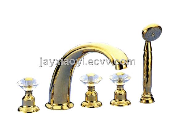 WATERFALL BATHTUB FAUCET WIDESPREAD TUB FAUCET ROMAN SHOWER TUB FAUCET