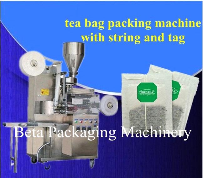 label tea bags packing machine