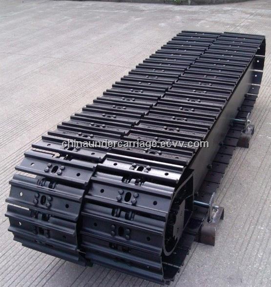 steel track undercarriage track chassis for mining machinery