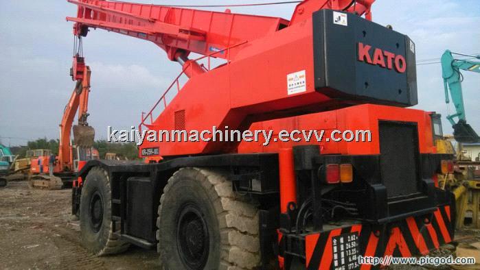Used Rough Terrian Crane KATO KR-25H/ KATO Rough Crane 25ton Ready for Work