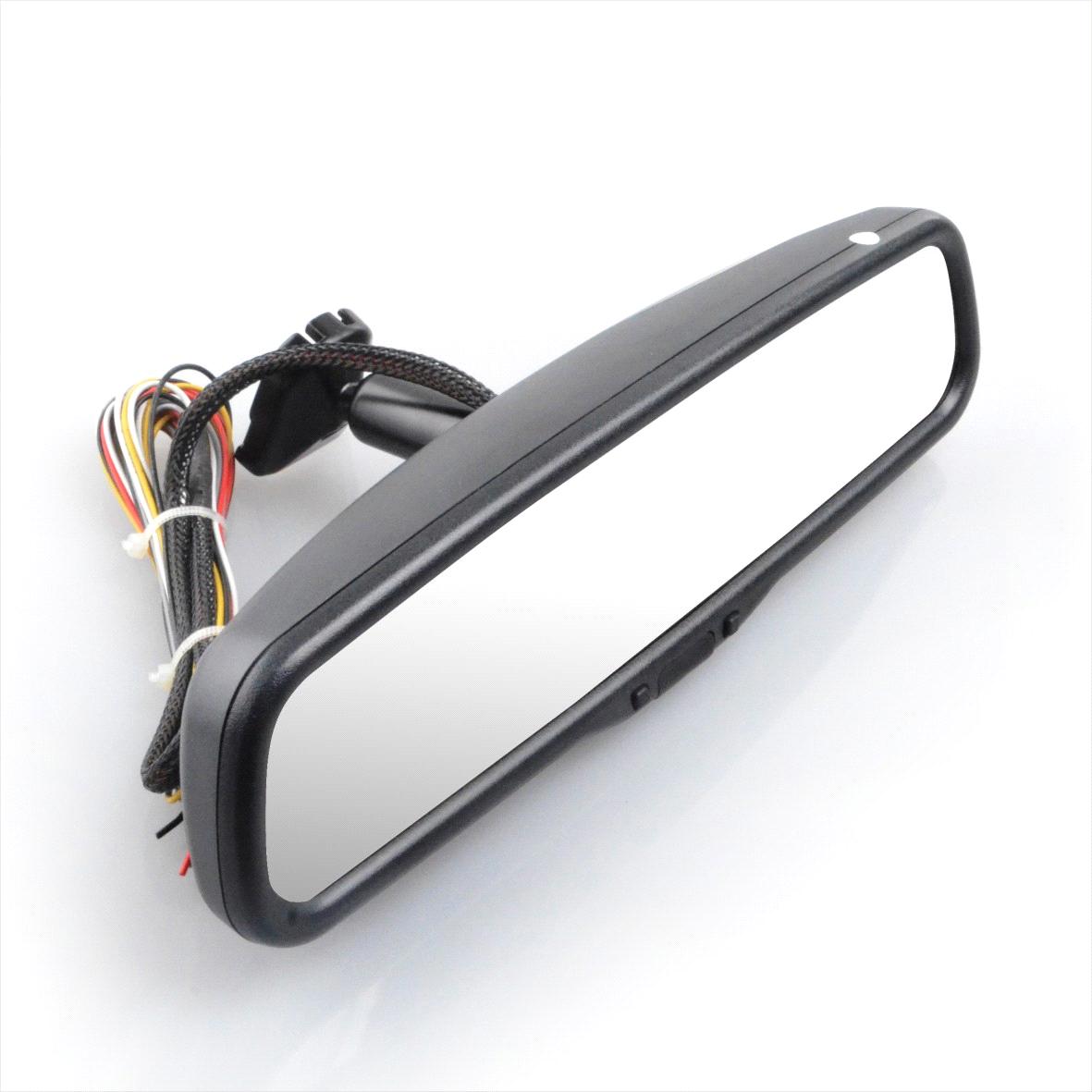 car Rearview Mirror GPS tracker/vehicle gps tracker with remote engine