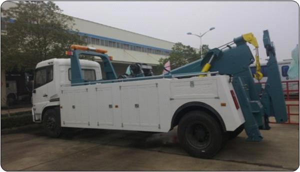 16T Road Wrecker / Recovery Truck / Emergency Truck Loading 8ton