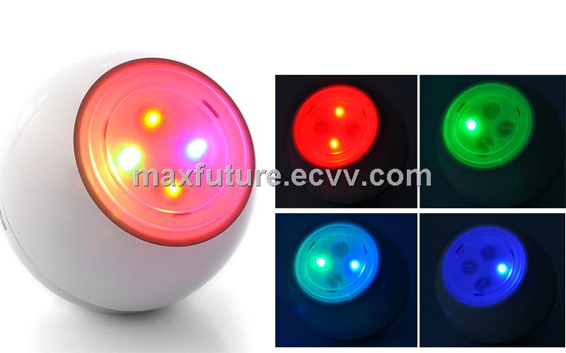 7 Color Changing Living Color Light with FM Radio and Speaker