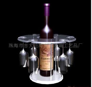 Acrylic Wine Holder and Stand