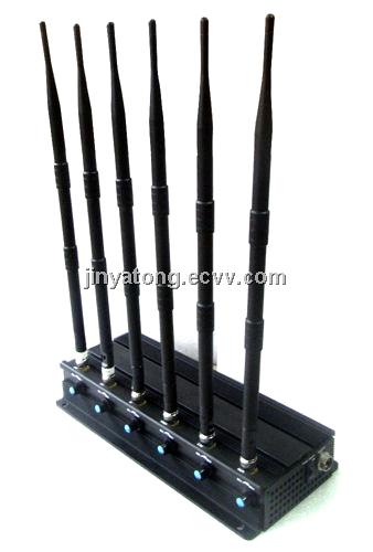 Adjustable 15W VHF and UHF jammer