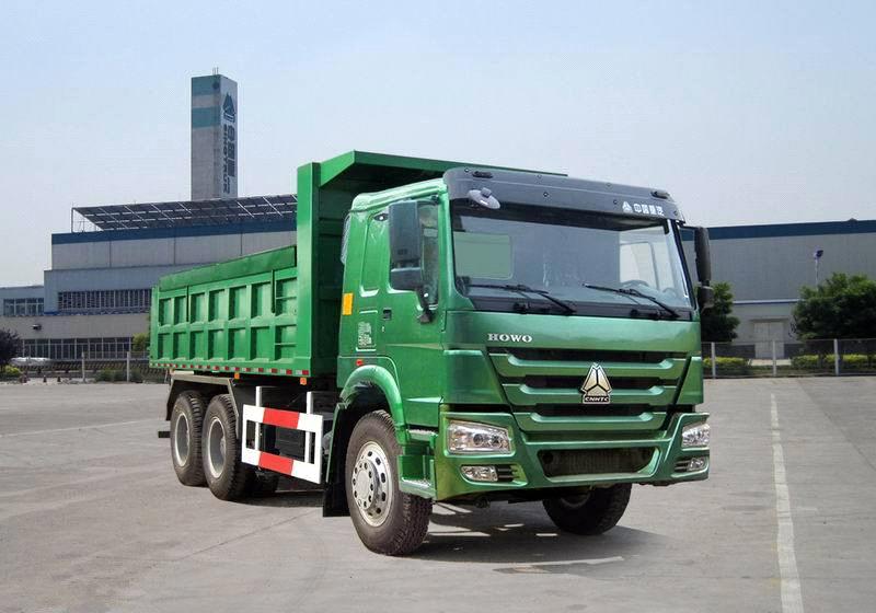 China Euro3 15M3  Diesel Engine Dump Truck /269Hp 6x4 Rear Double Axles Tipper Truck