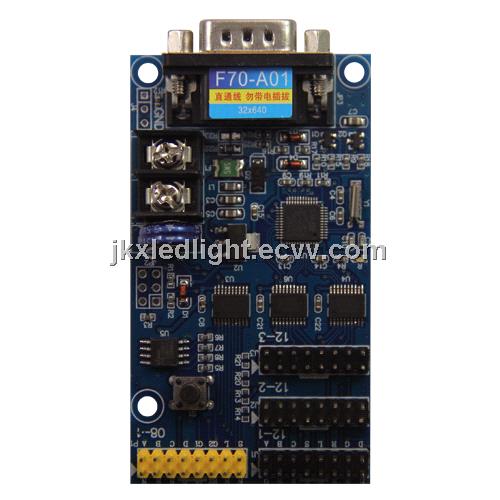 Free Shiping F70-A01 LED Display Control Card & Serial Control Card Stock Sell