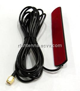 GSM Antenna with SMA Male, RG174 Cable, L=3meters