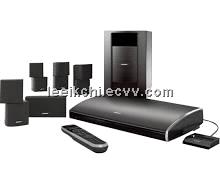 Lifestyle V25 Home theater system with iPhone / iPod cradle