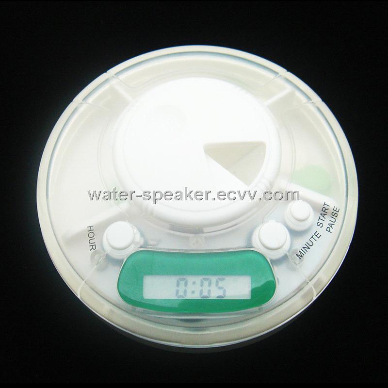Mini pill box with alarm