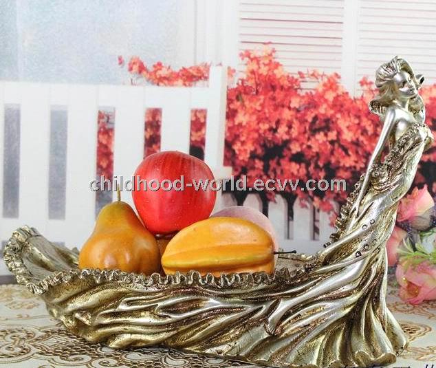 Resinic Decoration Beauty Look Novelty and Decoration Compote