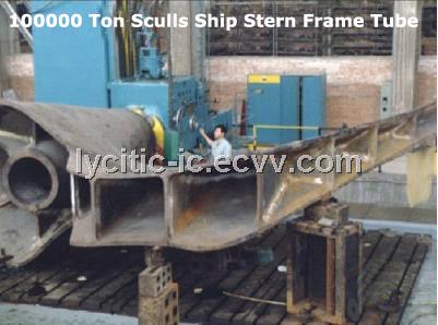 Steel 100,000 Ton Sculls Ship Stern Frame Tube