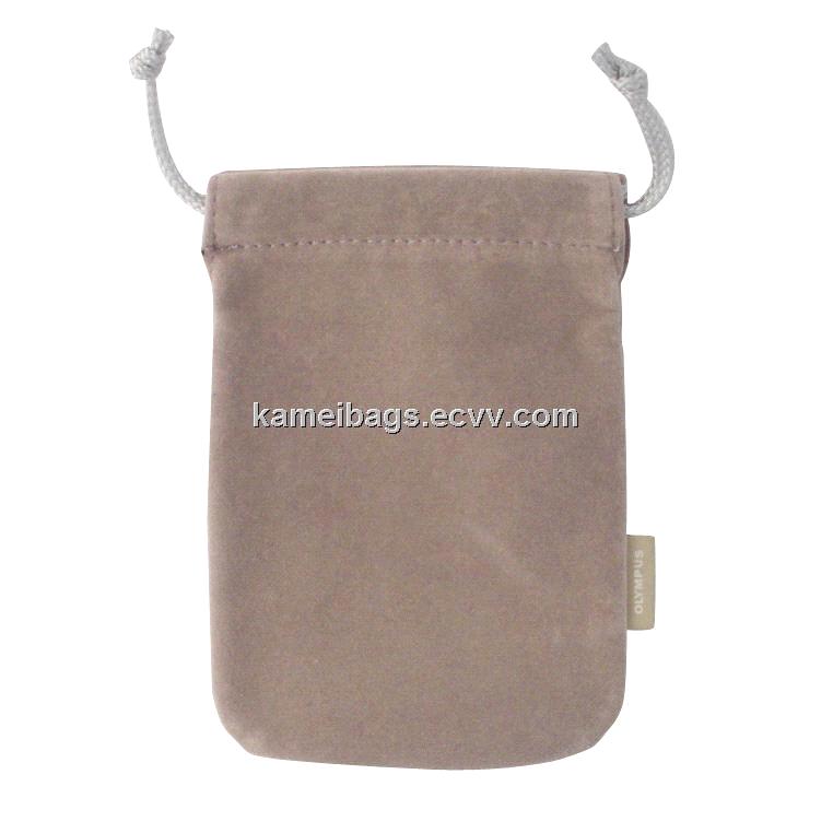 Velvet Bag(Km-Veb0001), Camera Bag, Gift Bag, Drawstring Bags, Gift Packing Bags, Promotion Bags