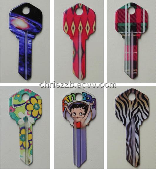 Die Sublimation Printed Kw1 Key Blanks From China Manufacturer