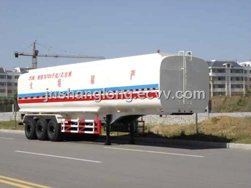 40 m3 Tanker Trailer / Three Axles Oil Semi Trailer