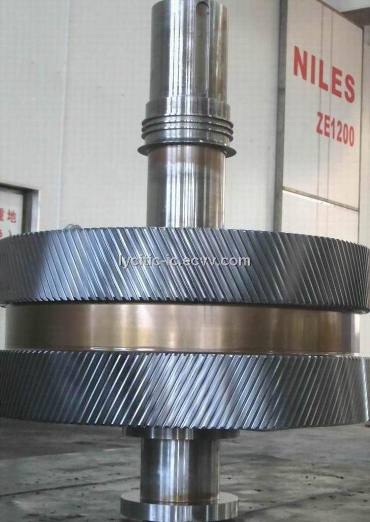 Heavy Double Helical Gear Shaft Assembly purchasing, souring agent ...