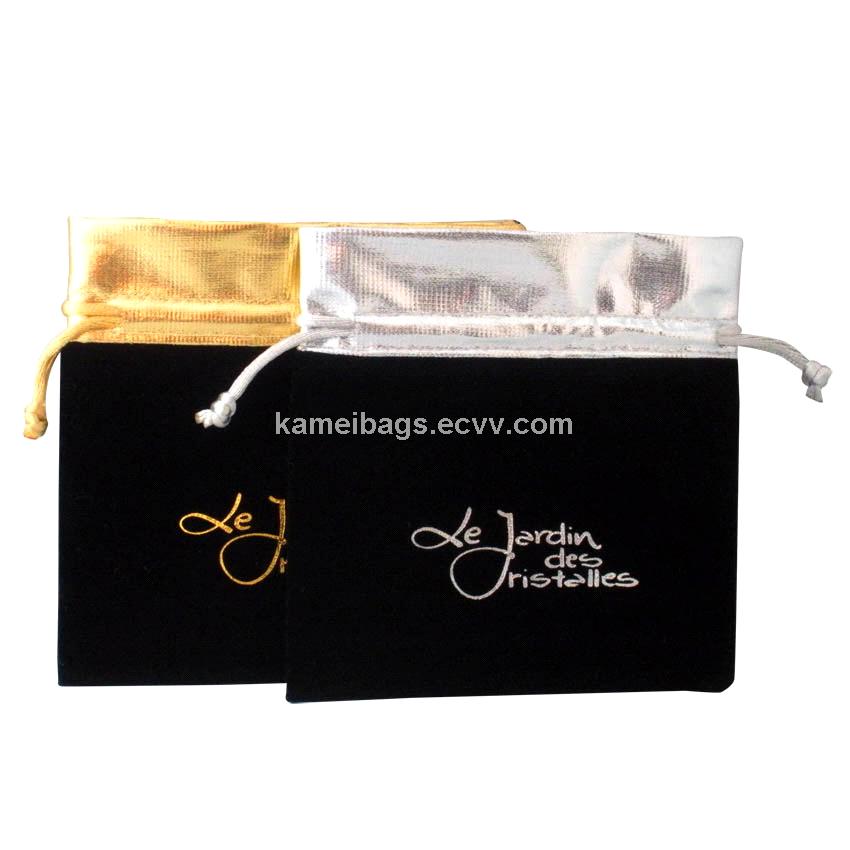 Jewelry Bags (KM-VEB0023), Velvet Bags, Gift Bags, Drawstring Bags, Promotion Packing Bags