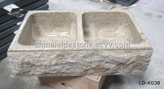 Natural Stone Apron Front Kitchen Sink Ld K038 From China