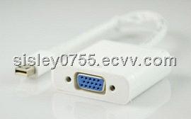 For Macbook mini dp display port to vga female adapter cable