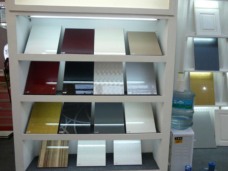 High Gloss Petg Film Laminated Mdf Panel For Home Furnitures From