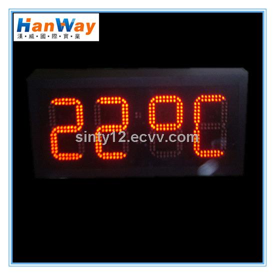 Outdoor Led Clock Temperature Display, Outdoor Digital Led Time And Temperature Display Clock