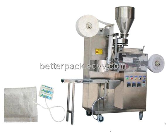 Tea bags machine tea bagging machine with string and tag