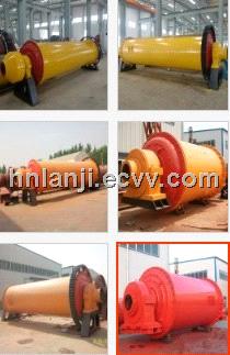 Wet Type Rubber Liner Ball Mill
