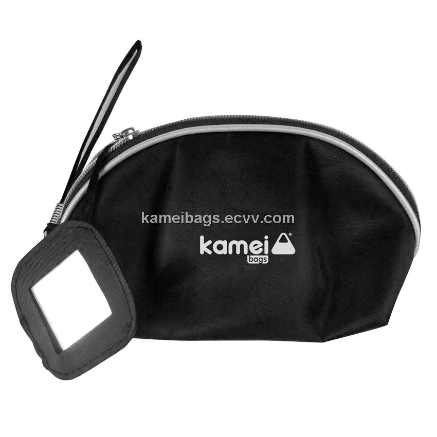 Cosmetic Bag(KM-COB0054), Satin Bag, Make up Bag, Beauty Bag, Promotion Packing Bag, Toiletry Bag