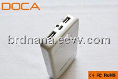 2 USB port 12000mAh Universal Portable Power Bank