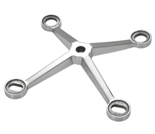 4 arms spidder,200mm hole to hole size,made of SUS304(RA-3600-4)