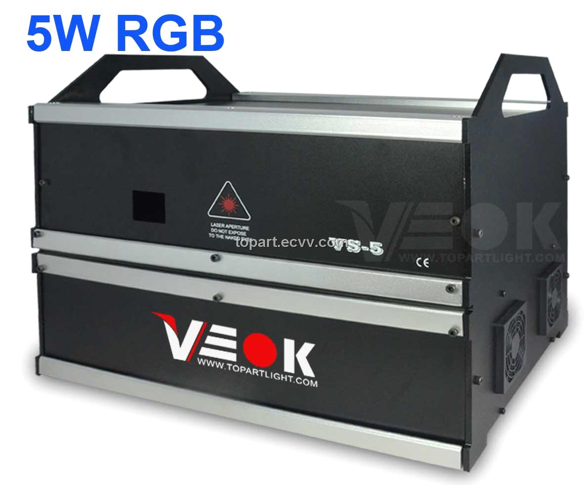 5W Full Color Laser light