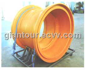63 inch dumper truck otr mining rim wheel komatsu 930e cat797