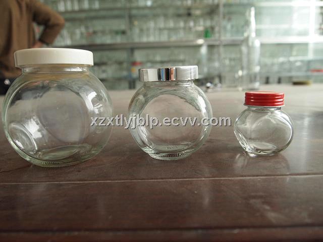 Aromatherapy glass bottle jam glass jar glass bird's nest essential oil glass bottle