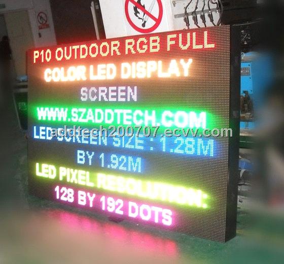 Display Sign With High Brightness And Standard Size For Any Pixel