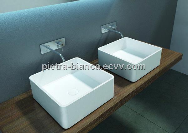 Fabulous Solid Surface Counter Top Wash Basin PB2074