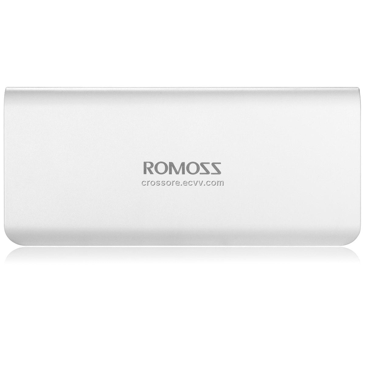 Romoss 10400mAh Portable charger dual USB external battery pack backup power bank