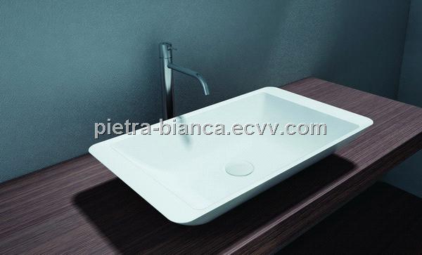 Solid Surface Bathroom Sinks PB2059