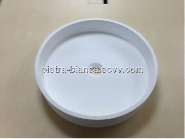 Stupendous Solid Surface Countertop Resin Wash Bowls PB2107