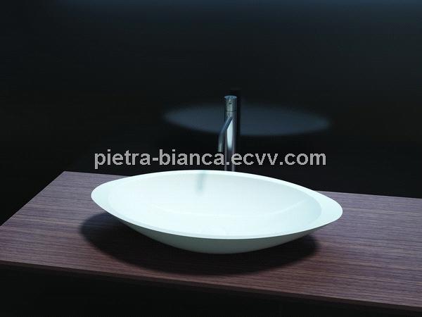 Subline Solid Surface Counter Top Basin PB2057