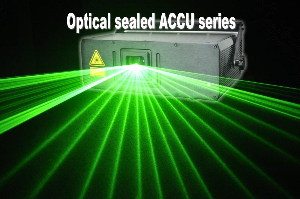 Optical Sealed DJ Laser Show Light ACCU 0.5G