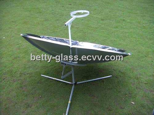 Solar Cooker, Steel Sheet Cooker Surface, High Heat Solar Stove