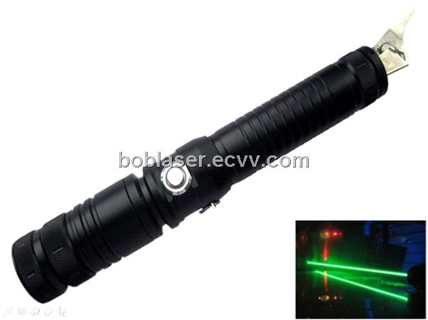 1300mw strongest hand-held Green Burning Adjustable Focus Laser