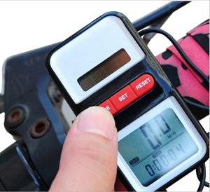 2013 New solar energy Cycling Bicycle LCD Computer Odometer Speedometer