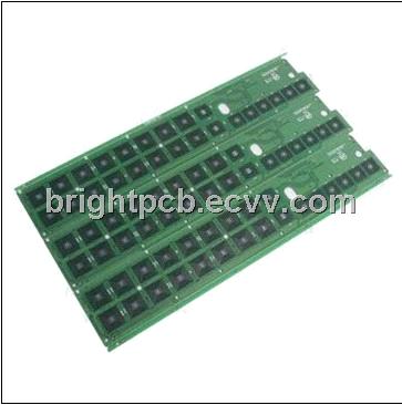 FR4 PCB with Lead-free HASL, Carbon Ink Printing