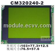 Graphics LCD 320*240 Dots Matrix with Controller Ra8835 (CM320240-2)