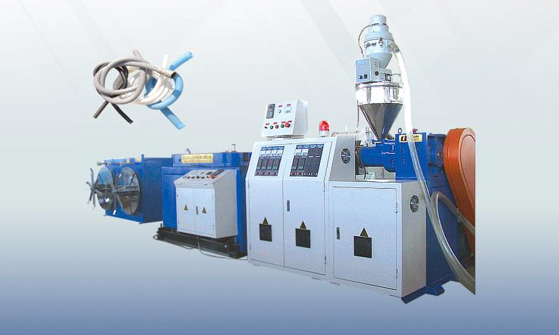 PP/PE Single Wall Corrugated Pipe Extrusion Line