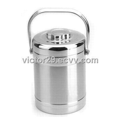 Stainless Steel Hot Food Double Layers Vacuum Thermos Containers