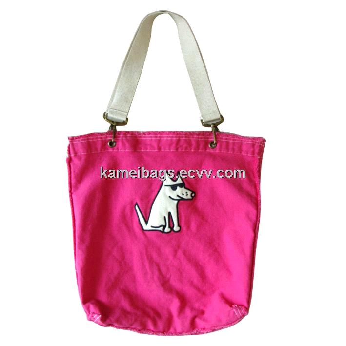 Pet Bag(KM-CAB0024), Canvas Bag, Dog Bag, Pet Carrier Bag
